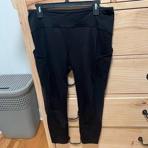 Lululemon Luxtreme Leggings - polka dot mesh sides